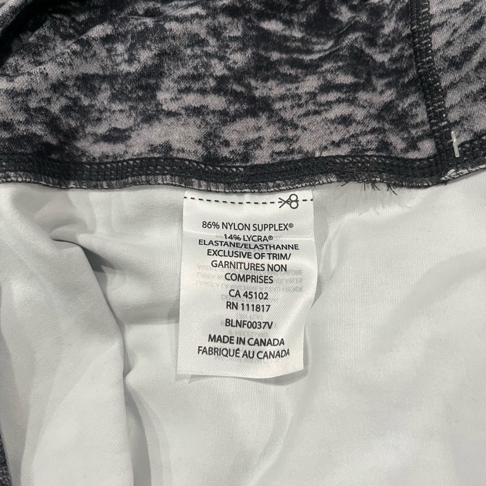 BENCH Black and Gray leggings - Picture 6 of 6